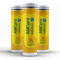 AMCPro - Ácido Málico Efervescente com Vitamina C - COMPRE 2...