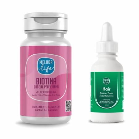 Combo Biotina + Sublingual Hair